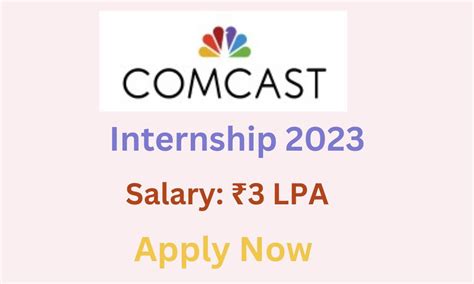 Xfinity looks to be losing free Peacock as a perk. . Comcast internships summer 2023